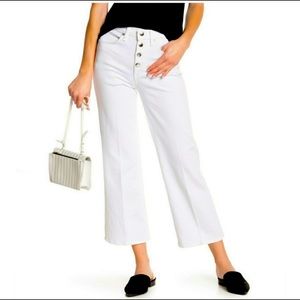 Rag & Bone “Justine” Wide Leg Crop Jean, Size 29